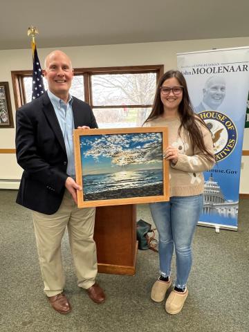 Moolenaar and Gracie Knudsen