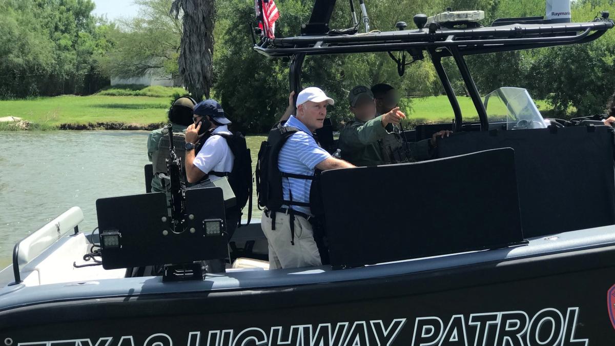 Rep. Moolenaar in the Rio Grande Valley seeing the border crisis