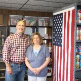 Photo of John Moolenaar at a Food Pantry for U.S. Troops and Veterans